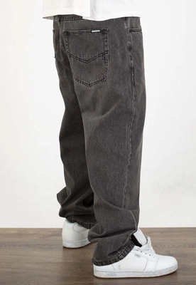 Spodnie Mass Jeans Baggy Fit Slang black washed