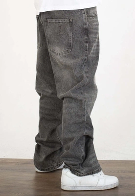 Spodnie Prosto Baggy Termac jasne szare