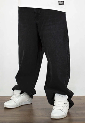 Spodnie I8 Denim BAG75 Baggy black stone