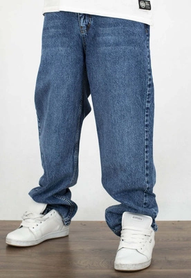 Spodnie I8 Denim BAG64 Baggy medium blue