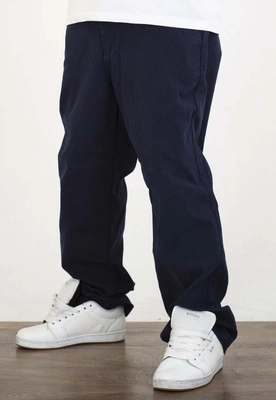 Spodnie Prosto Regular Petrol granatowe