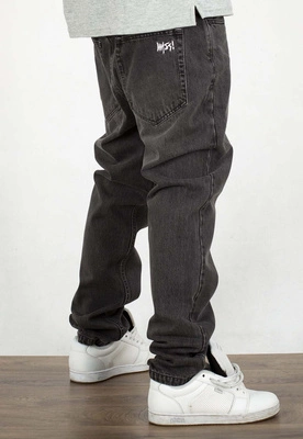 Spodnie Mass Tapered Fit Signature 2.0 black washed