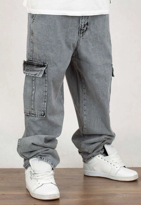 Spodnie I8 Denim BAG14 Cargo light grey