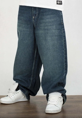 Spodnie I8 Denim BAG45 Baggy medium blue
