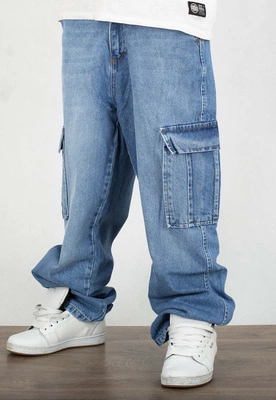 Spodnie I8 Denim BAG46 Baggy blue