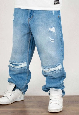 Spodnie I8 Denim BAG21 light blue