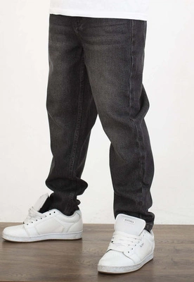 Spodnie Prosto Tapered Serif szare