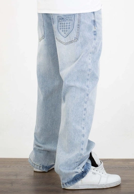 Spodnie Prosto Baggy Shield blue