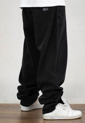Spodnie SSG Jeansy Baggy Small SSG czarne sprane
