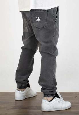 Spodnie Jigga Wear Crown Jogger Jeans grey