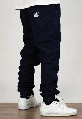 Spodnie Jigga Wear Jeans Crown dark navy