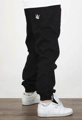 Spodnie Jigga Wear Crown Jogger Jeans black
