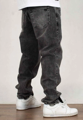 Spodnie Jigga Wear Mini Haft Logo Jeans black washed