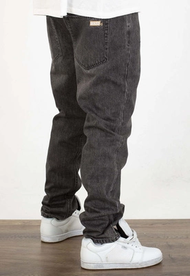 Spodnie Mass Regular Fit Box black washed 