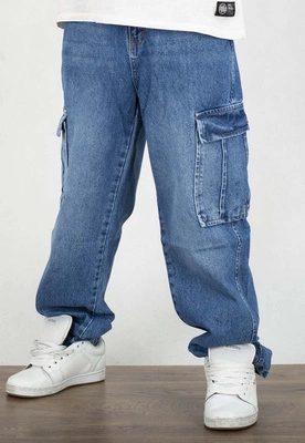 Spodnie I8 Denim BAG37 Baggy blue