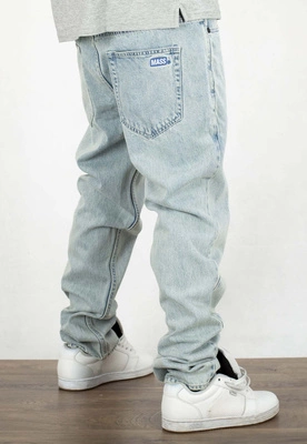 Spodnie Mass Regular Fit Box light blue