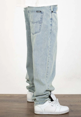 Spodnie Mass Jeans Baggy Fit Slang light blue