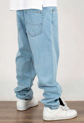 Spodnie Mass Jeans Baggy Fit Slang light blue
