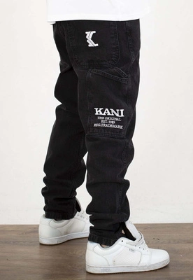 Spodnie Karl Kani KK Retro Tapered Workwear 6000492 vintage black