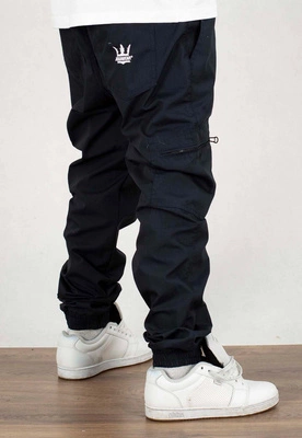 Spodnie Jigga Wear Crown Ripstop Cargo navy