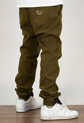 Spodnie Moro Sport Joggery Mini Paris Laur Pocket oliwkowe