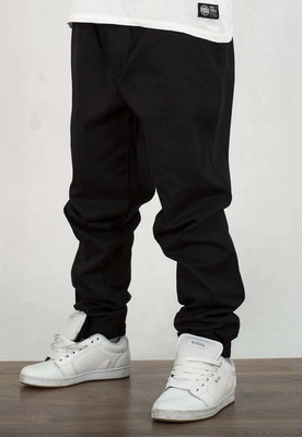 Spodnie Stoprocent Joggery Classic Black Tag Haftbark czarne