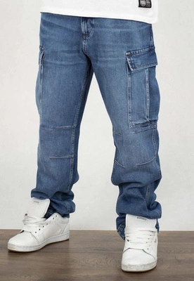 Spodnie Pit Bull Deerhorn Cargo Jeans Classic Wash