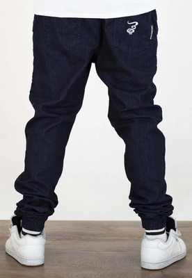 Spodnie Grube Lolo Dymek Back Haft dark