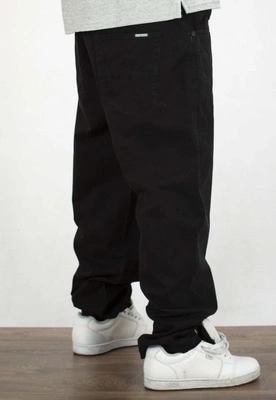 Spodnie Mass Pants Baggy Fit Slang black