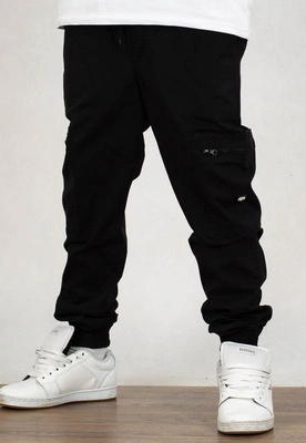 Spodnie Chada Proceder Jogger Chino Kastet Mini Black Bojówki czarne