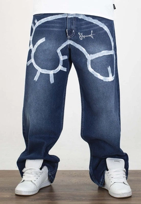Spodnie Stoprocent Baggy Dick jeans blue