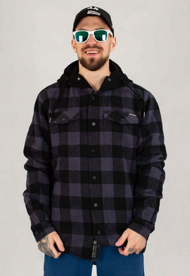 Koszula Pit Bull Flanelowa Pioneer grey black