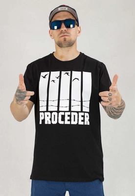 T-shirt Chada Kraty czarny