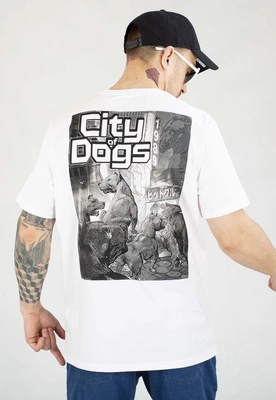 T-shirt Pit Bull City Of Dogs 170 white