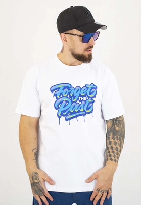 T-shirt Motive Forget Front biały