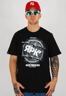 T-shirt Ciemna Strefa Kółko Drut Kolczasty czarny