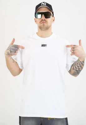 T-shirt Stoprocent 100% Small biały