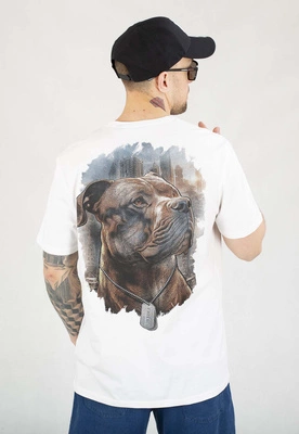 T-shirt Pit Bull Hero 190 white