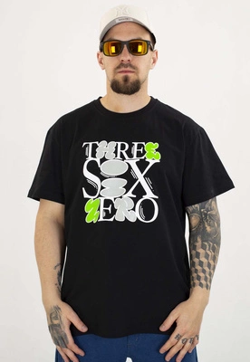 T-shirt 360CLTH Three Six czarny