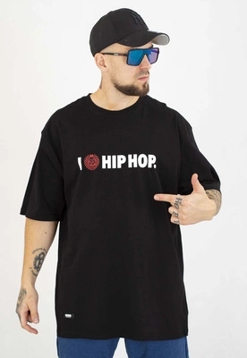 T-shirt Mass Feelings czarny