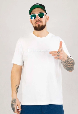 T-shirt Champion 218490 biały