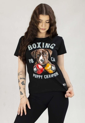 T-Shirt Pit Bull Lil'Champ czarny