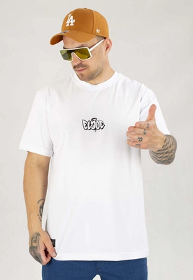 T-shirt Elade Throw Up 3D biały