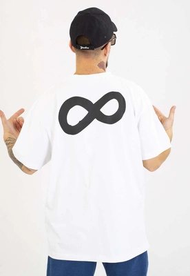 T-shirt Prosto Oversize Infinity D biały