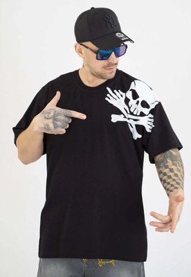 T-shirt Stoprocent Skull czarny