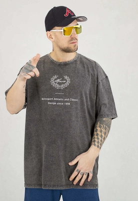 T-shirt Moro Sport Athletic czarny sprane