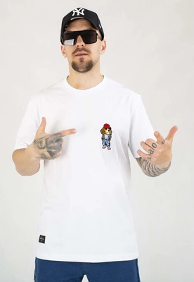 T-shirt Elade Beagle biały