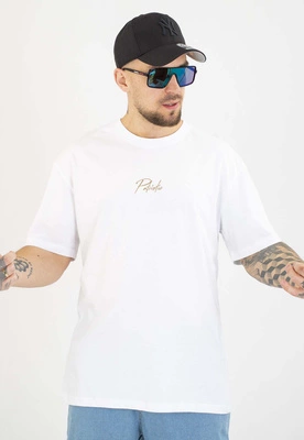 T-shirt Patriotic Light Brush biały