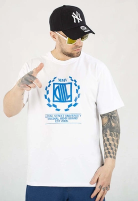 T-shirt Diil Laur biało niebieski