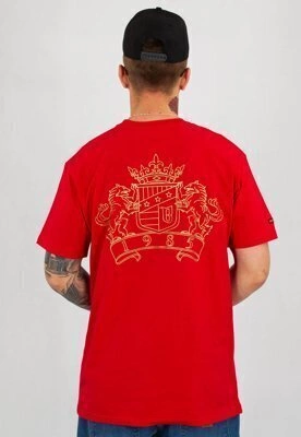 T-shirt B.O.R. Biuro Ochrony Rapu New Herb czerwony